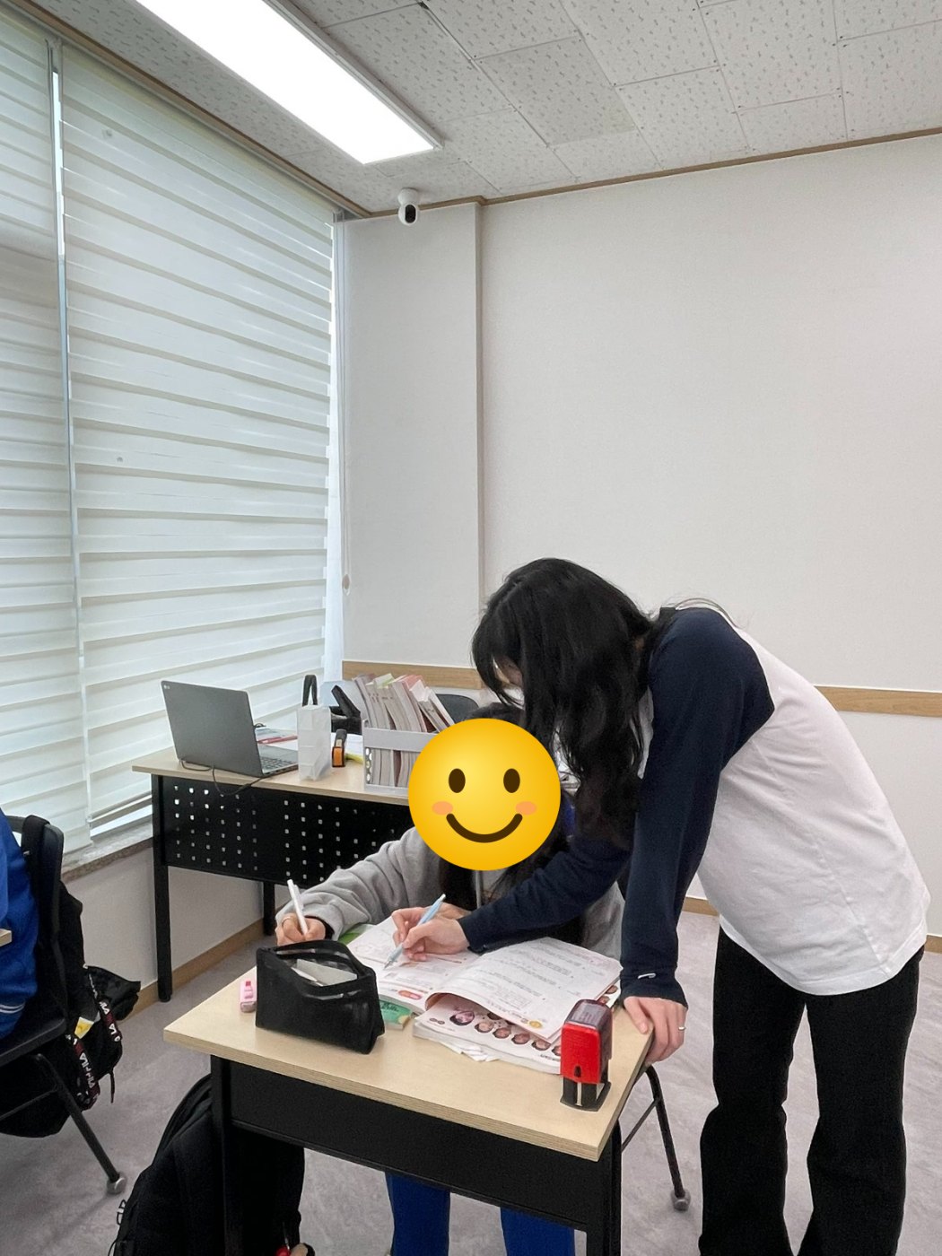 초등부 1:1 개별 수업 장면